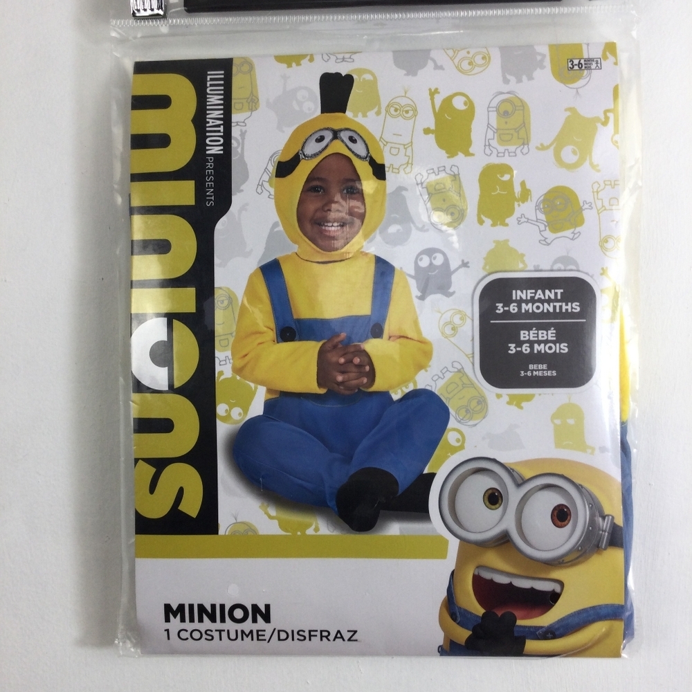 Minion Infant Costume - Yellow and Blue